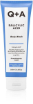 Q+A Salicylic Acid Body Wash, salits&uuml;&uuml;lhapet sisaldav kehapesuvahend, 250 ml