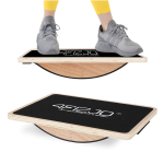 Tasakaalu platvorm, Balance Board 4FIZJO puidust tasakaalulaud treeningseade tasakaalu ja koordinatsiooni jaoks fitness treeninguteks