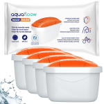 4x AquaFloow Maxi k&otilde;va vee filter k&otilde;va vee filtri kannudele.
