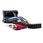 Autostereo &uuml;hendus EinParts Iso-Quadlock pistik Audi, Skoda, Seat, VW