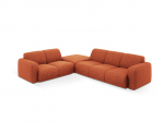Vasakpoolse nurgaga nurgadiivan Windsor & Co Lola, 315x250x72 cm, punane