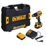 Akul&ouml;&ouml;ktrell DeWalt DCD805P2T-QW; 18 V; 2x5,0 Ah aku