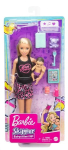 Lapsehoidja nukk koos lapsega Barbie