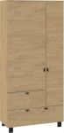 Riidekapp Meblocross Vegas, 190x90x42 cm, pruun