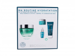 Kosmeetikakomplekt Biotherm Aquasource Hyalu Plump Gel Facial Gel naistele, seerum Life Plankton Elixir, 7 ml + silma&uuml;mbrusgeel Life Plankton Eye, 5 ml + niisutav geel Hyalu Plump Gel, 50 ml + &ouml;&ouml;kreem Aquasource Night Spa, 7 ml