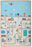 &Otilde;ppeotstarbeline vahtmatt Humbi Streets Animals 180x120x2 cm