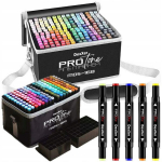 Kahepoolsed markerid korpuses Berimax 168 tk.