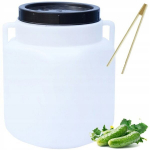 Plastist t&uuml;nn 30 L + puidust tangid Sterk