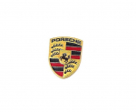 Porsche v&otilde;tmehoidja vahetus V&auml;rviline vapp v&auml;ike embleem logo 99663744300 Ehtne