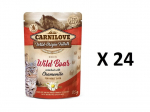 Carnilove konserv kassidele metssea ja kummeliga, 24 x 85g