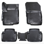 Auto kummimatid mustad 3D RIZLINE MITSUBISHI OUTLANDER III (2012-2021)