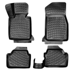 Auto kummimatid mustad 3D RIZLINE BMW 1 F20/F21 (2011-2018)