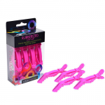 Juukseklambrid Framar Rubberrized Jaw Clip, roosa