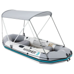 Intex paadi varikatus, hall, 60 x 142 cm, oxford kangas