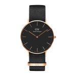 Daniel Wellington Classic 36 Cornwall unisex k&auml;ekell