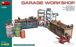 Liimitav mudel MiniArt 49011 Garage Workshop 1/48