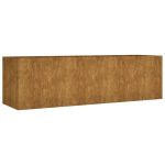 vidaXL taimekast, 280 x 80 x 80 cm, Corten-teras
