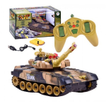 Raadio teel juhitav tank RC War Tank, pruun
