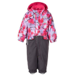 Lenne laste kombinesoon 80g kirss, hall/fuksia 4741593507472