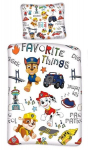 Laste voodipesukomplekt Paw Patrol 135&times;200cm, 80&times;80 cm