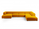 Pehme nurgadiivan Cosmopolitan Design Arendal, kollane