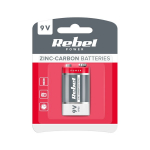 Rebel tsink-s&uuml;si patareid 6f22 blister