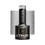 H&uuml;briid k&uuml;&uuml;nelakk Ocho Nails Color Glitter G03, 5 g