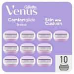Varuterad&nbsp;Gillette Venus Comfortglide Breeze naistele, 10 tk.