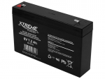 Laaditav Gel Aku 6V 7.2Ah - XTREME - Ilma hoolduseta