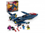 LEGO 76281 Marvel The X-Men's X-Jet, Plane Toy, Fighter with Superhero Minifigures: Wolverine