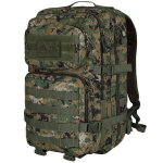 S&otilde;jav&auml;e seljakott US Assault Pack LG 36L Mil-Tec Digital Woodland Marpat kamuflaaž