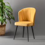 4 tooliga komplekt Kalune Design Rubi, kollane