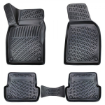 Auto kummimatid mustad 3D RIZLINE AUDI A4 (2001-2008)