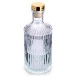Pudel korgiga, klaasist, 250 ml