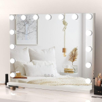 Peegel 15 LED-iga HOLYWOOD-MIRROR-60X50CM-WHITE