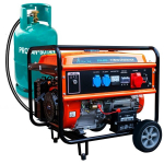 Bensiini elektrigeneraator Extralink EGH-5500, 5,5kW, Native