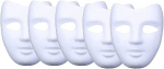 V&auml;rvitav paberist mask DIY "Face", 5 tk