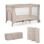 Maneež Kinderkraft Joy 2 Travel Cot, Beige