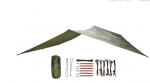 Bushmen Easy varikatus 3&times;3m roheline 680g
