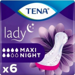 Uroloogilised sidemed Tena Lady Maxi &ouml;&ouml;, 6 tk