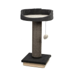 Kraapimispost Ecomfy Alex, hall/must, 67,5cm