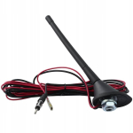 Autoraadioantenn, Am/Fm, Din Pistik, 16,5cm Varras, 350cm Kaabel, Vw Volkswagen Audi Skoda Seat Opel, ME Premium Jaoks