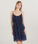 Vero Moda naiste kleit 10289489*02, tumesinine/roosa