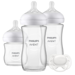 Klaaspudelite komplekt Philips Avent Natural Response SCD878/11, 0+ kuud