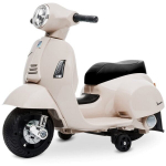 Elektriline roller lastele Vespa 35W, ecru Sun Baby