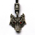 Viking RUNY Valknut Aegishjalmur kaelakee 131 131, Vikingų karoliai RUNY Valknut Aegishjalmur karoliai 131