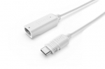 Reolink 4.5m pikenduskaabel p&auml;ikesepaneelile, valge, micro-USB-C