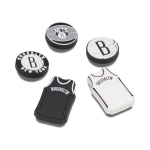 Crocs&trade; Jibbitz Nba Brooklyn Nets 5 Pack