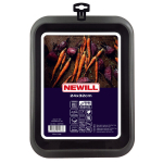 K&uuml;psetusplaat, 24x32x4,7 cm, must