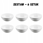 Salatikauss, 6 tk, biały